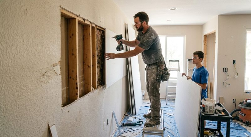 Drywall Hanging in Overland Park, KS