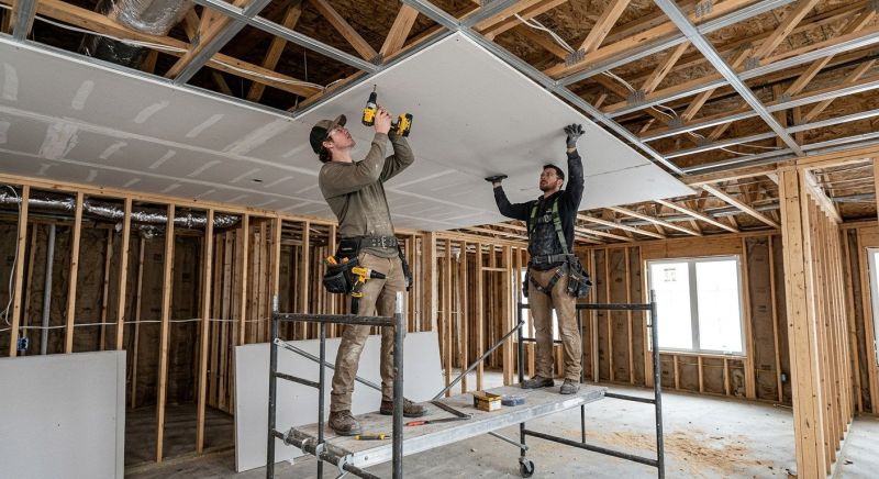 House Drywall Installation in Conroe, TX